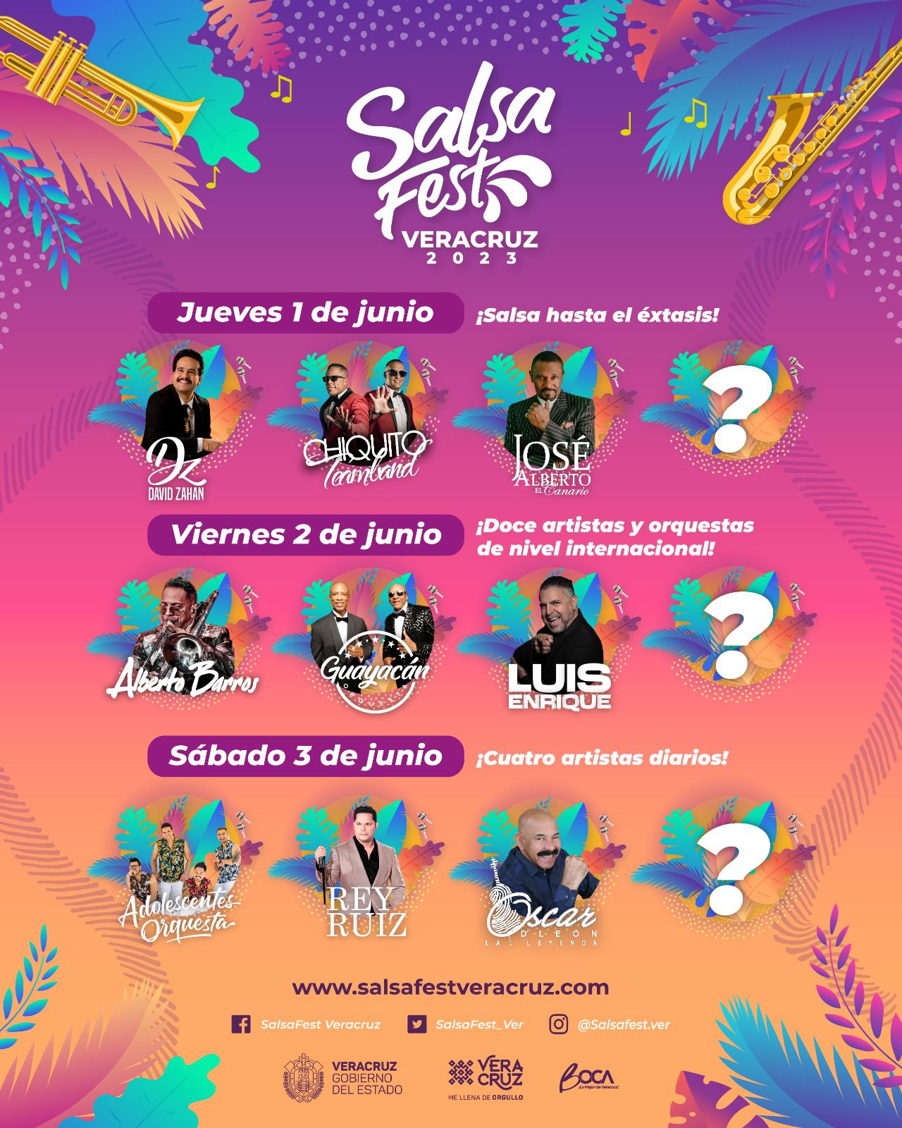 12 artistas internacionales integrarán cartelera del Salsa Fest 2023