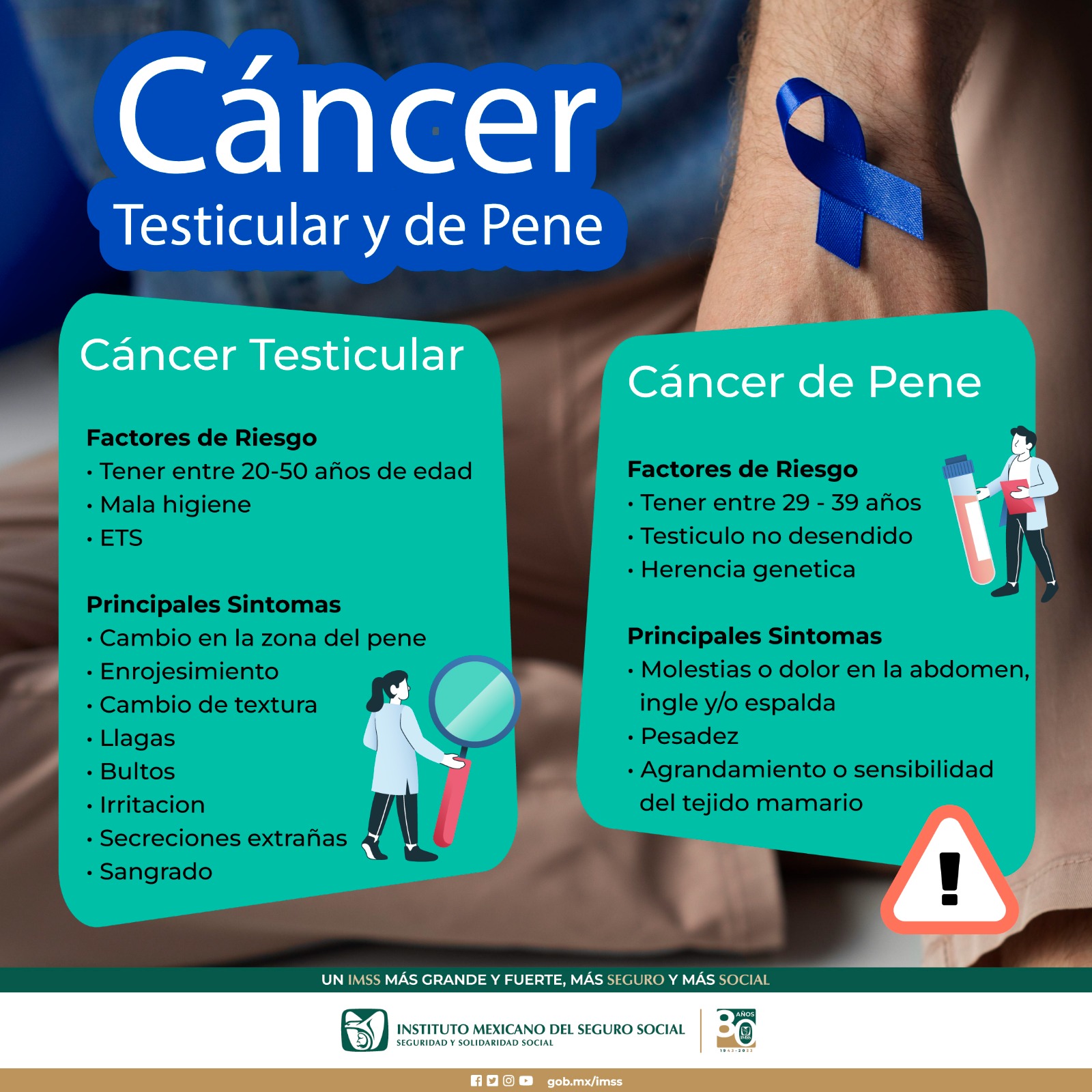 Concientiza IMSS Veracruz Sur sobre Cáncer Testicular y de Pene - OriStereo